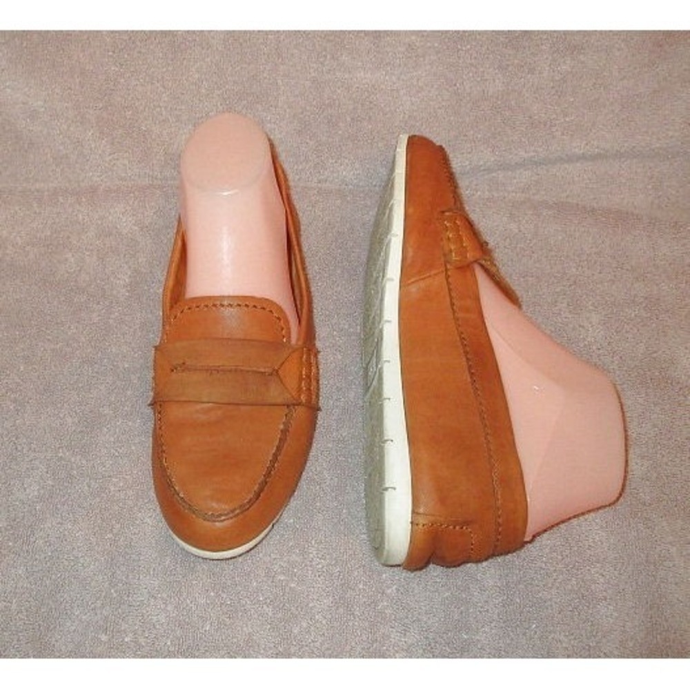Frye Sedona Leather Loafer Womens 8 Comfort Moccasin Slip On Shoes Minimalist